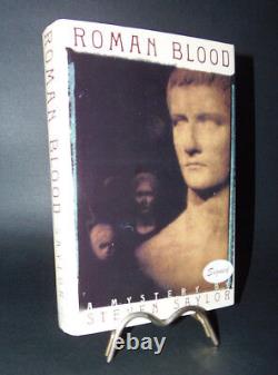 Roman Blood A Mystery By Steven Saylor 1991 Signed 1st Ed Roma Sub Roma Vol 1