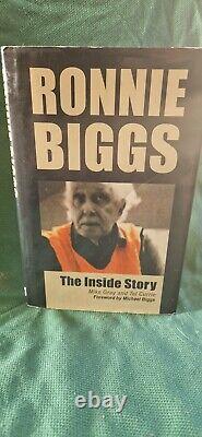 Ronnie Biggs Signed Inside Story 1st Edition Hardback 2008