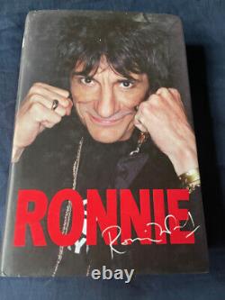 Ronnie Wood RONNIE Signed Editon Autobiography 2007 The Rolling Stones Autograph