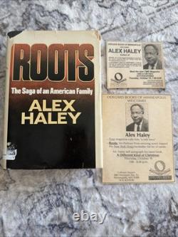 Roots Saga of An American Family Alex Haley Signed 1st Edition Provenance HCDJ