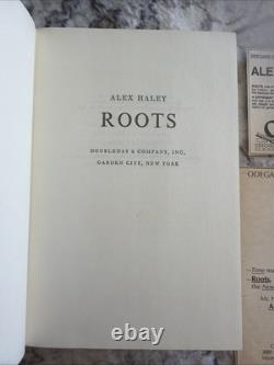 Roots Saga of An American Family Alex Haley Signed 1st Edition Provenance HCDJ