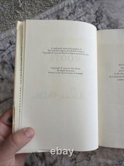 Roots Saga of An American Family Alex Haley Signed 1st Edition Provenance HCDJ