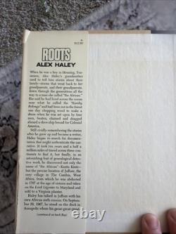 Roots Saga of An American Family Alex Haley Signed 1st Edition Provenance HCDJ
