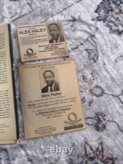 Roots Saga of An American Family Alex Haley Signed 1st Edition Provenance HCDJ