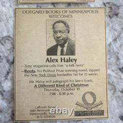 Roots Saga of An American Family Alex Haley Signed 1st Edition Provenance HCDJ