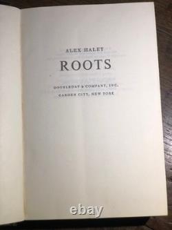 Roots by Alex Haley SIGNED 1st Edition/Early Printing with DJ