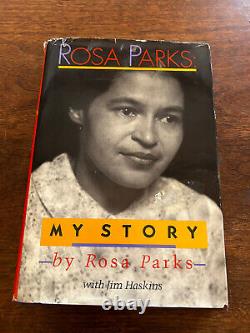 Rosa Parks My Story Signed 1st/1st HC/DJ RARE true 1st ed Segregation Rights