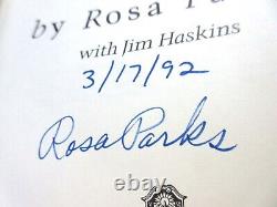 Rosa Parks SIGNED My Story Autobiography- Dated 3/17/92 First Edition 2nd Print