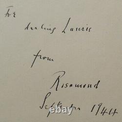 Rosamond Lehmann The Ballad and the Source signed 1944 1st Laurie Lee