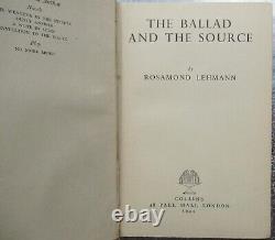 Rosamond Lehmann The Ballad and the Source signed 1944 1st Laurie Lee