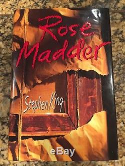 Rose Madder, Signed First Edition Stephen King 1995 HC/DJ Excellent condition