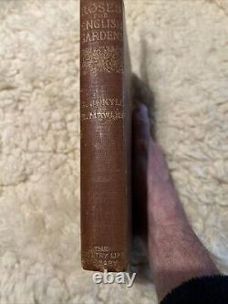 Roses for English Gardens By Jekyll/Mawley Signed & Inscribed, 1902 1st edition