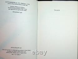 Ruth Rendell / One Across Two Down Signed UK 1st 1st Edition 1971