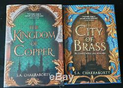 S. A. Chakraborty The City of Brass & Kingdom of Copper SIGNED NUMBERED Ltd Ed