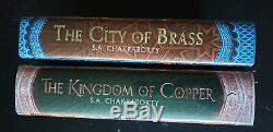 S. A. Chakraborty The City of Brass & Kingdom of Copper SIGNED NUMBERED Ltd Ed