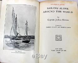 SAILING ALONE AROUND THE WORLD Joshua Slocum SIGNED Century 1901
