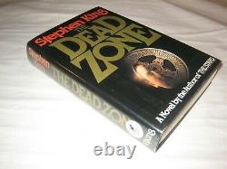 SCARCE! The Dead Zone SIGNED Stephen King FIRST 1st/1st FIRST DW 1979 VG/VG