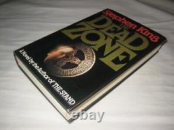 SCARCE! The Dead Zone SIGNED Stephen King FIRST 1st/1st FIRST DW 1979 VG/VG