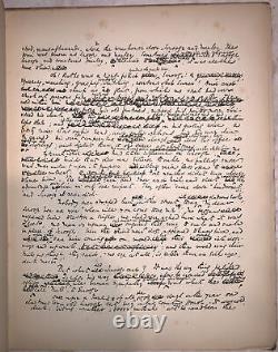 SIGNED, 1 of 250, CHARLES DICKENS, CHRISTMAS CAROL, 1890, MANUSCRIPT FACSIMILE