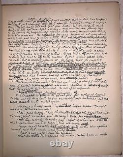 SIGNED, 1 of 250, CHARLES DICKENS, CHRISTMAS CAROL, 1890, MANUSCRIPT FACSIMILE