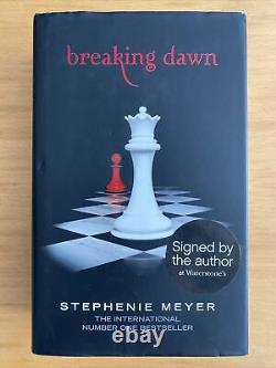 SIGNED 180 of 1000 Breaking Dawn Twilight Saga by Stephenie Meyer