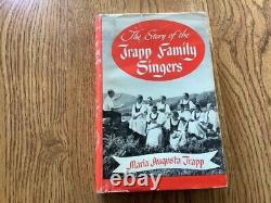 SIGNED 1949 1st EDITION Maria von Trapp THE STORY OF THE TRAPP FAMILY SINGERS