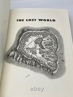 SIGNED 1ST Franklin Library LOST WORLD Collectors Edition Jurassic Park SCARCE