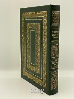 SIGNED 1s Easton Press AMERICA BACK ON TRACK Edward Kennedy FIRST Edition John F