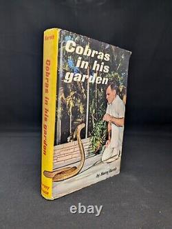 SIGNED 1st EDITION Cobras in his Garden BILL HAAST Biography HC/DJ 1965 Kursh