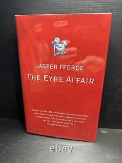 SIGNED 1st Edition 1st Printing THE EYRE AFFAIR BY JASPER FFORDE HC Mylar DJ