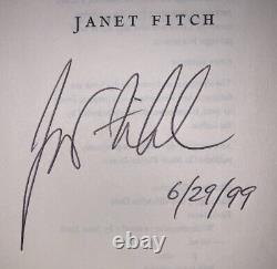 SIGNED, 1st Edition, 1st Printing, WHITE OLEANDER, by JANET FITCH, VG+ CONDITION