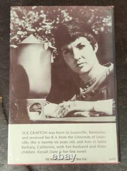 SIGNED/1st Edition Keziah Dane, Sue Grafton, 1967, HC/DJ/VG-/FREE SHIP