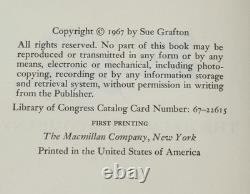 SIGNED/1st Edition Keziah Dane, Sue Grafton, 1967, HC/DJ/VG-/FREE SHIP