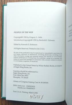 SIGNED 1st Edition PEOPLE OF THE WEB WHAT INDIAN MOUNDS Gregory L. Little