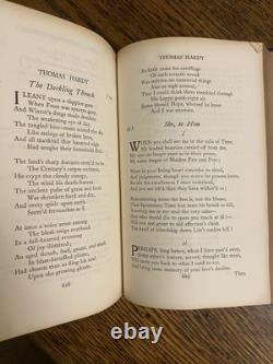 SIGNED 1st Edition Quiller-Couch, Cambridge, 1912 Oxford Book Victorian Verse