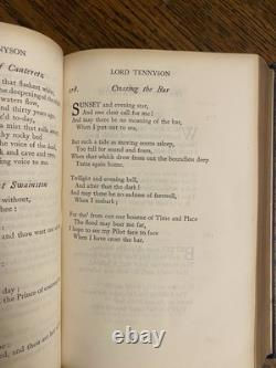 SIGNED 1st Edition Quiller-Couch, Cambridge, 1912 Oxford Book Victorian Verse
