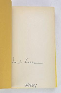 SIGNED 1st Edition SAUL BELLOW Humbolts Gift 1st/1st Pulitzer Nobel Prize HCDJ