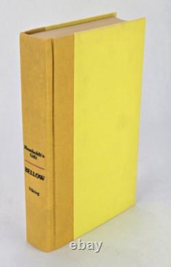 SIGNED 1st Edition SAUL BELLOW Humbolts Gift 1st/1st Pulitzer Nobel Prize HCDJ