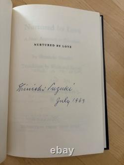SIGNED 1st Edition Shinichi Suzuki Nurtured by Love Exposition HCDJ