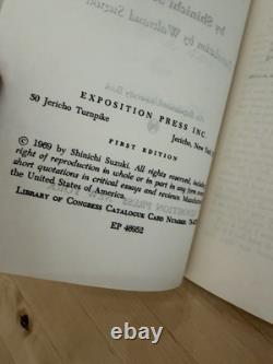 SIGNED 1st Edition Shinichi Suzuki Nurtured by Love Exposition HCDJ