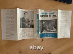 SIGNED 1st Edition Shinichi Suzuki Nurtured by Love Exposition HCDJ