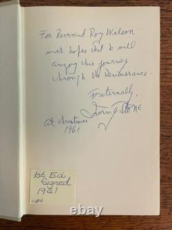 SIGNED 1st Edition The Agony and the Ecstasy IRVING STONE 1961 HC DJ Inscribed SIGNED 1st Edition The Agony and the Ecstasy IRVING STONE 1961 HC DJ Inscribed