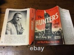 SIGNED 1st Edition The Hunters JOHN AMBLER (1969 HC/DJ)
