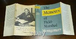 SIGNED 1st Print The Memoirs of Field-Marshall Montgomery Collins 1958 UK HB War
