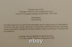 SIGNED! 1st Printing Numbered 1st Edition, Studebaker AVANTI by Thomas Bonsall
