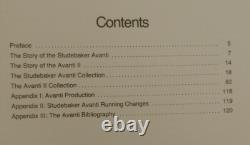 SIGNED! 1st Printing Numbered 1st Edition, Studebaker AVANTI by Thomas Bonsall