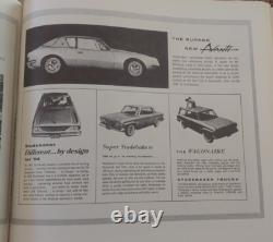 SIGNED! 1st Printing Numbered 1st Edition, Studebaker AVANTI by Thomas Bonsall