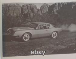 SIGNED! 1st Printing Numbered 1st Edition, Studebaker AVANTI by Thomas Bonsall