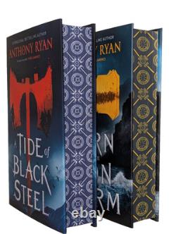 SIGNED Age of Wrath Series Set Anthony Ryan 1st/1st Edition Sprayed Edges HC New