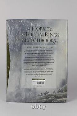 SIGNED Alan Lee The Lord of The Rings The Hobbit Sketchbook Deluxe Limited 2019